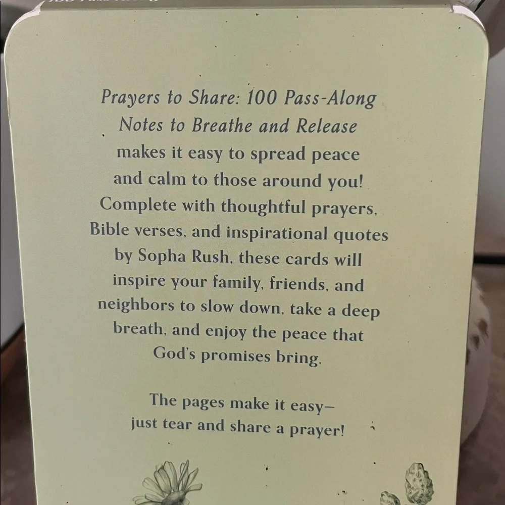 Breathe and Release Pass-Along Notes, NEW, Giftable